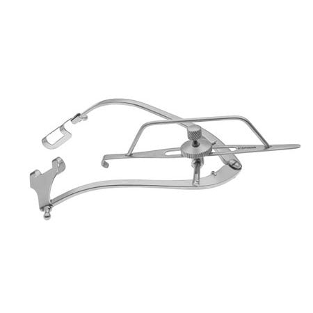 Guyton-Park Speculum With Suture Posts On Side, Fenestrated Blades - S1-1110